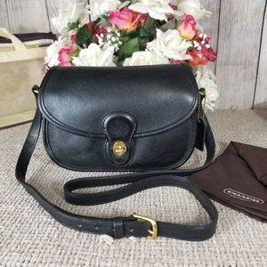 Coach Prairie Crossbody Bag # 9954 Vintage Black